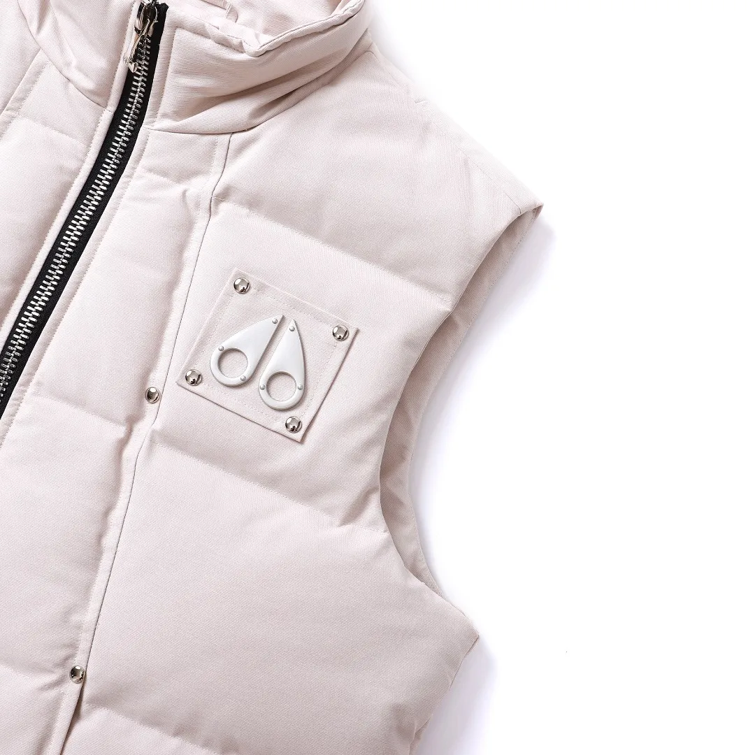 Moose Knuckles Vest Off White Quilted - Image 10