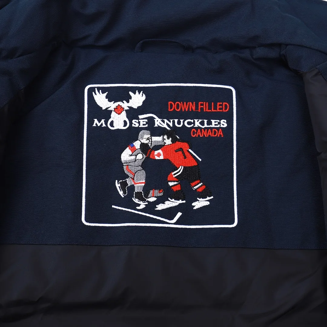 Moose Knuckles Vest Deep Blue Quilted - Image 22