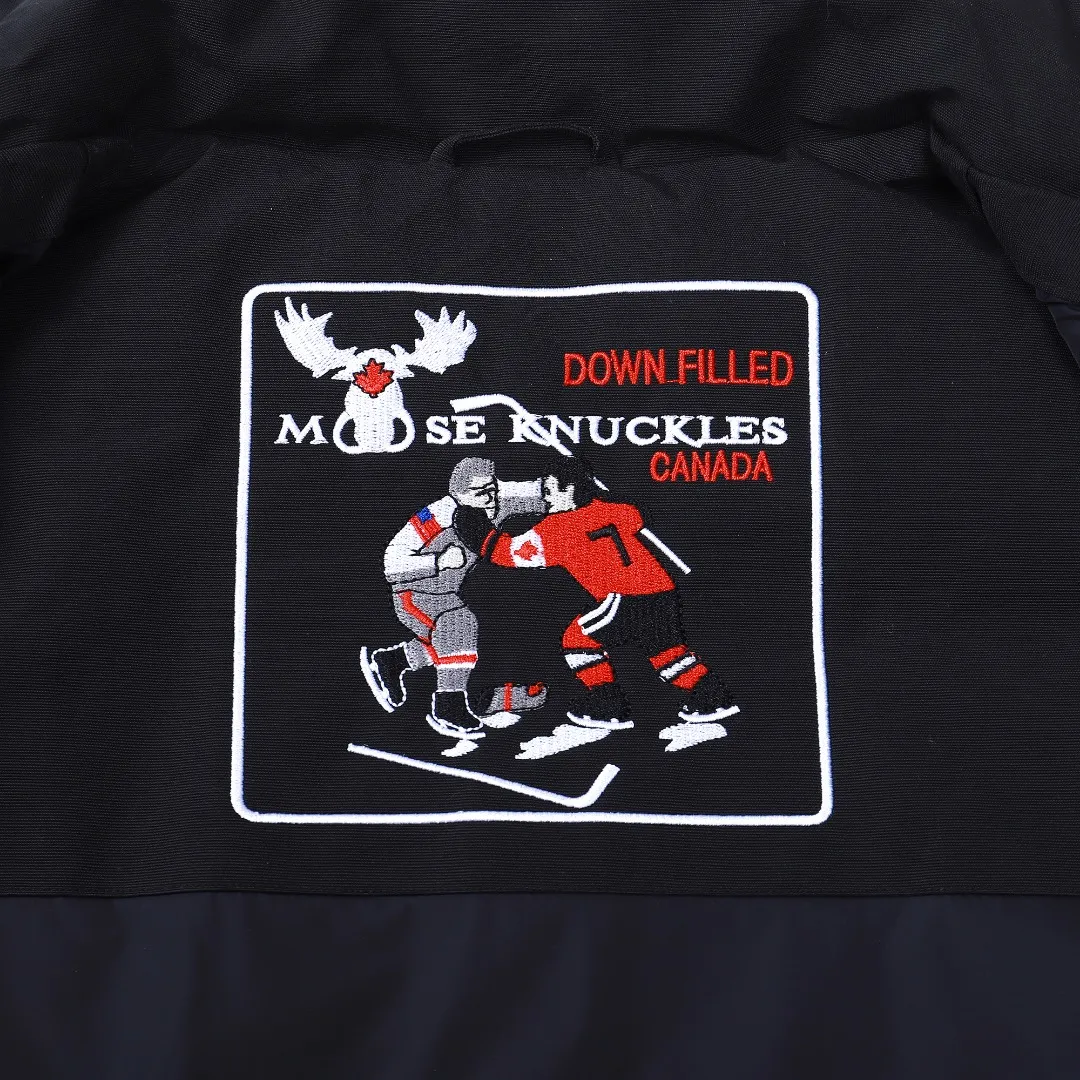 Moose Knuckles Vest Black Quilted Style - Image 20