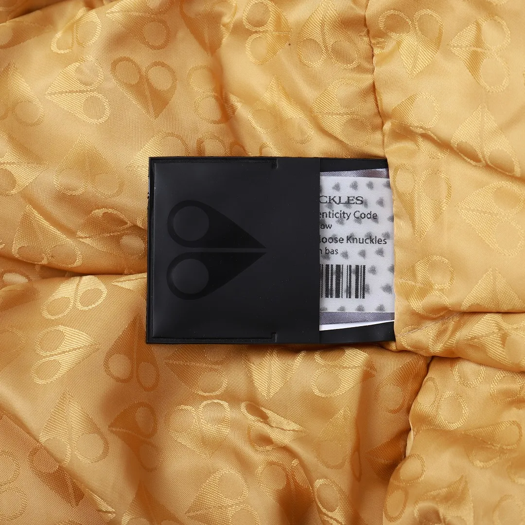 Moose Knuckles Gold Scissor Down Jacket Black - Image 22