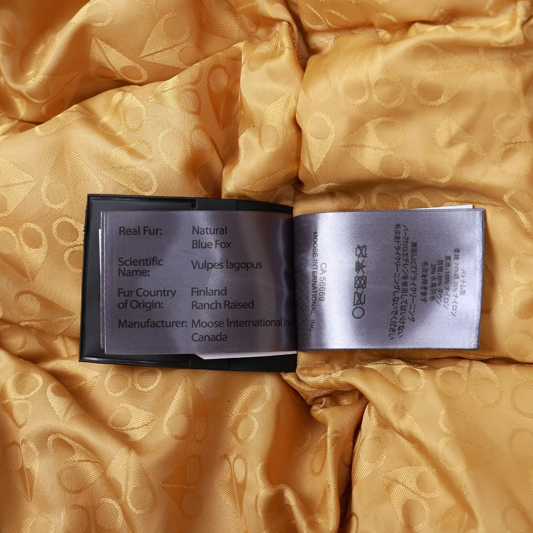 Moose Knuckles Gold Scissor Down Jacket Black - Image 26