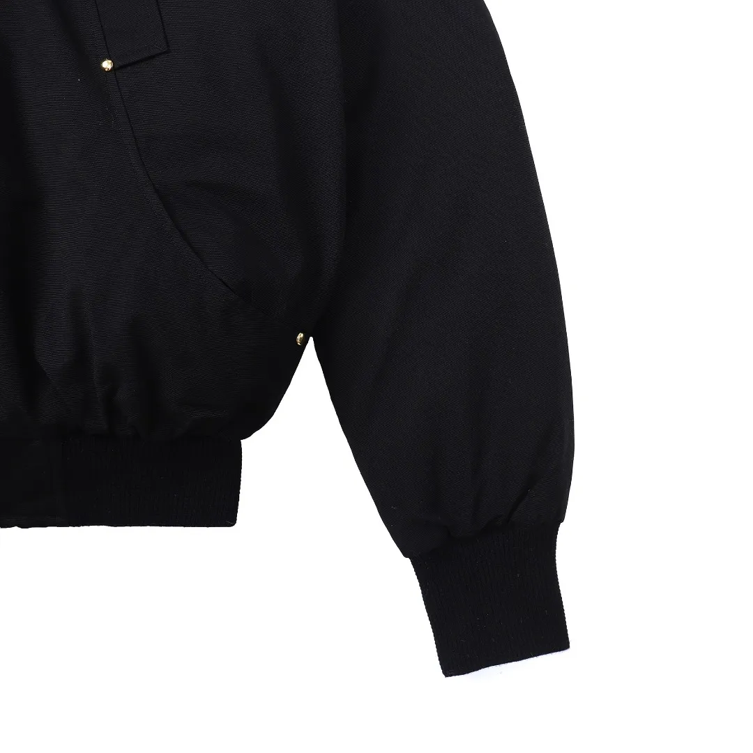 Moose Knuckles Gold Scissor Down Jacket Black - Image 10