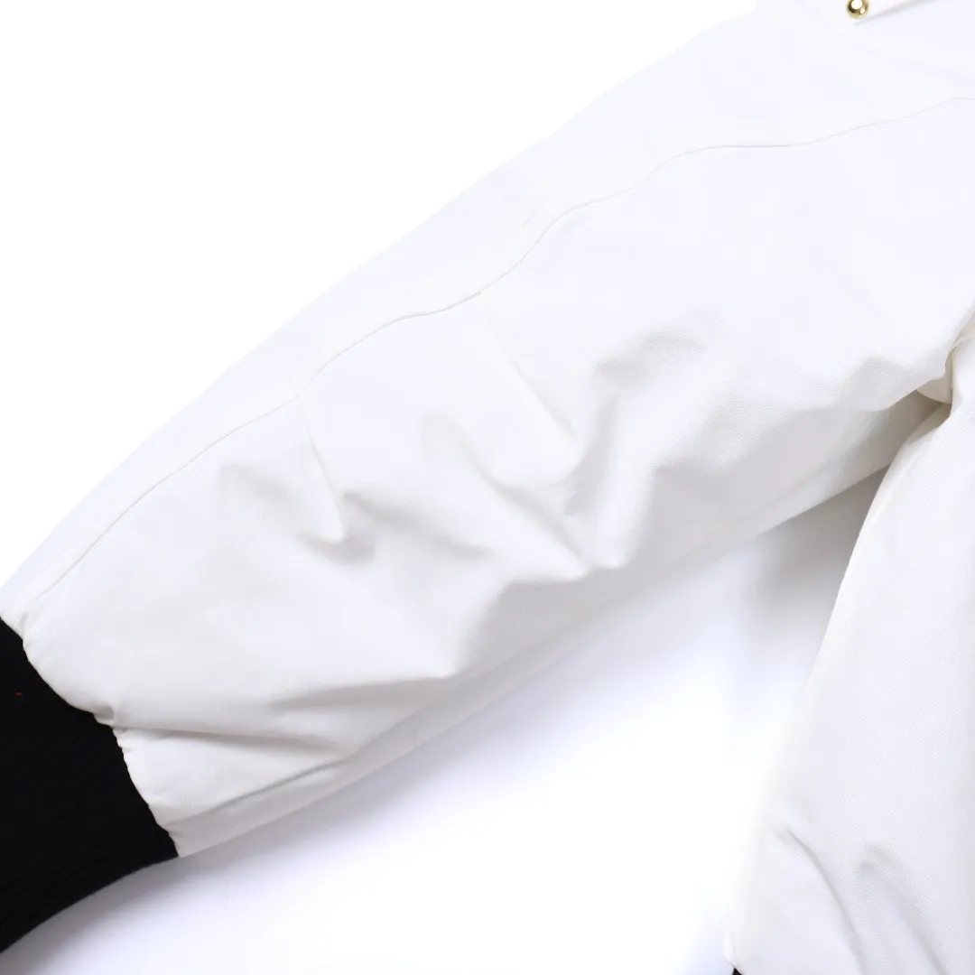 Moose Knuckles Gold Scissor Down Jacket White - Image 16