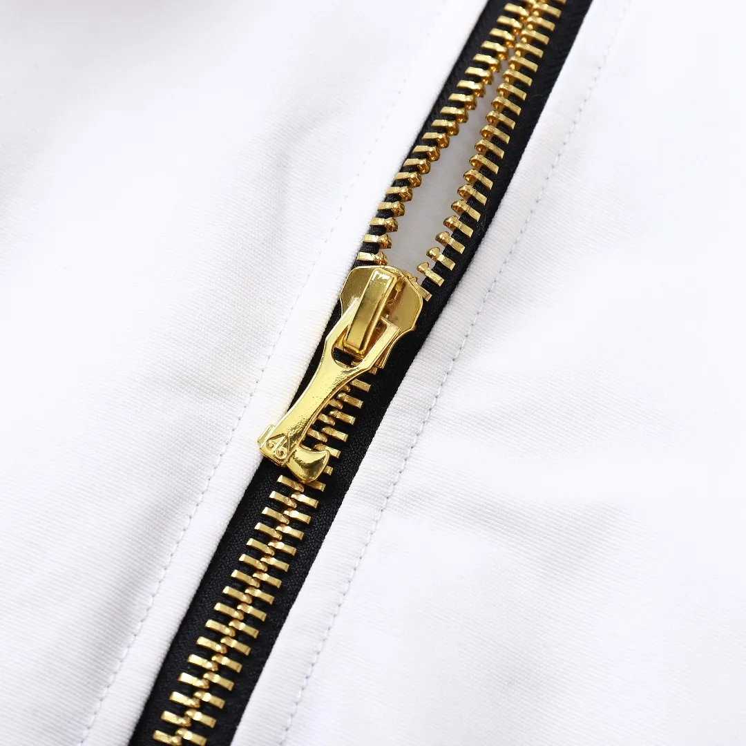 Moose Knuckles Gold Scissor Down Jacket White - Image 5