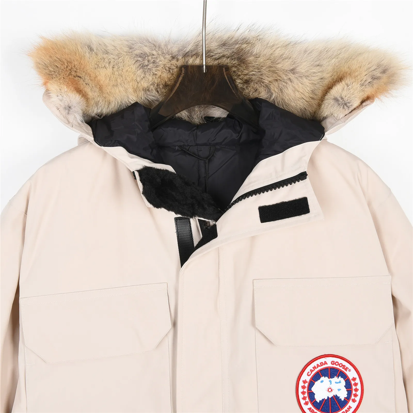 Canada Goose Expedition Parka Beige Classic - Image 3