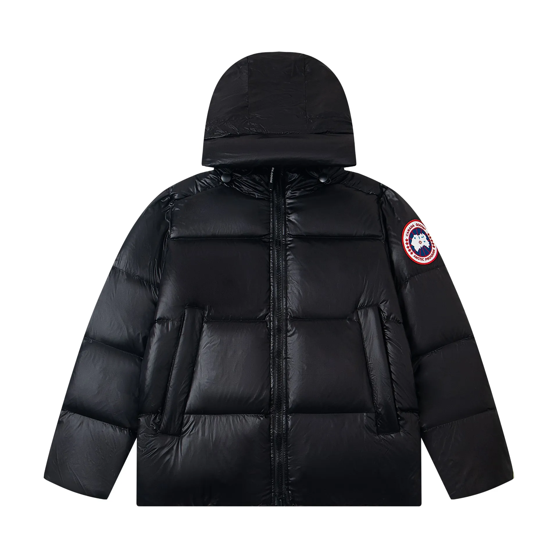 Canada Goose Crofton G122 Black Hooded Jacket