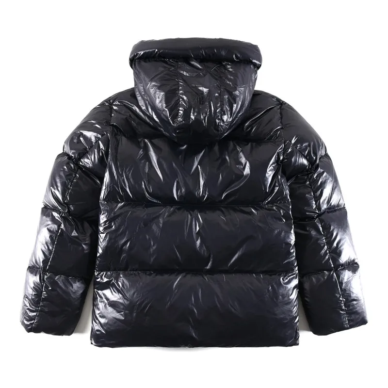 Canada Goose Crofton Puffer Jacket Black Hooded - Image 3