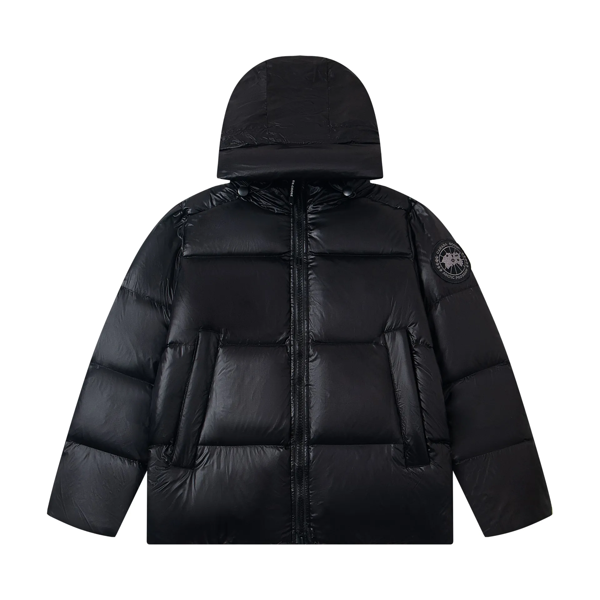 Canada Goose Crofton G122 Black Hooded Jacket