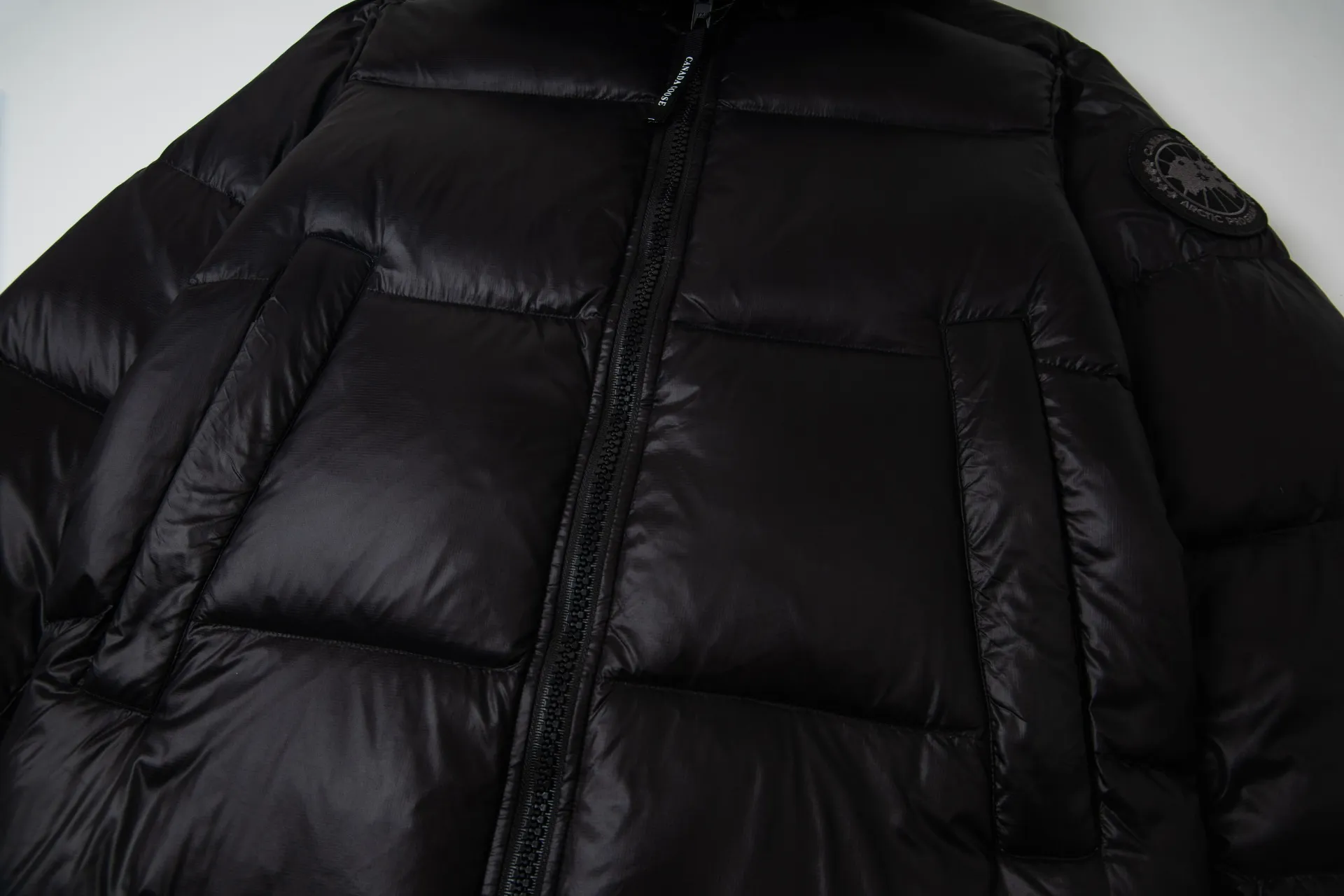 Canada Goose Crofton G122 Black Hooded Jacket - Image 8