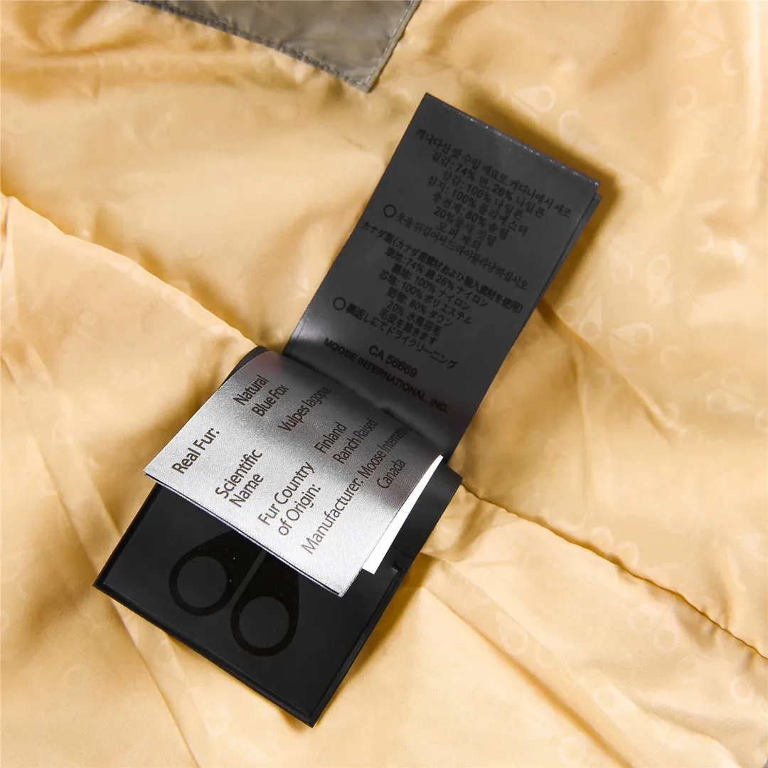 Moose Knuckles Puffer Jacket Beige Style - Image 9