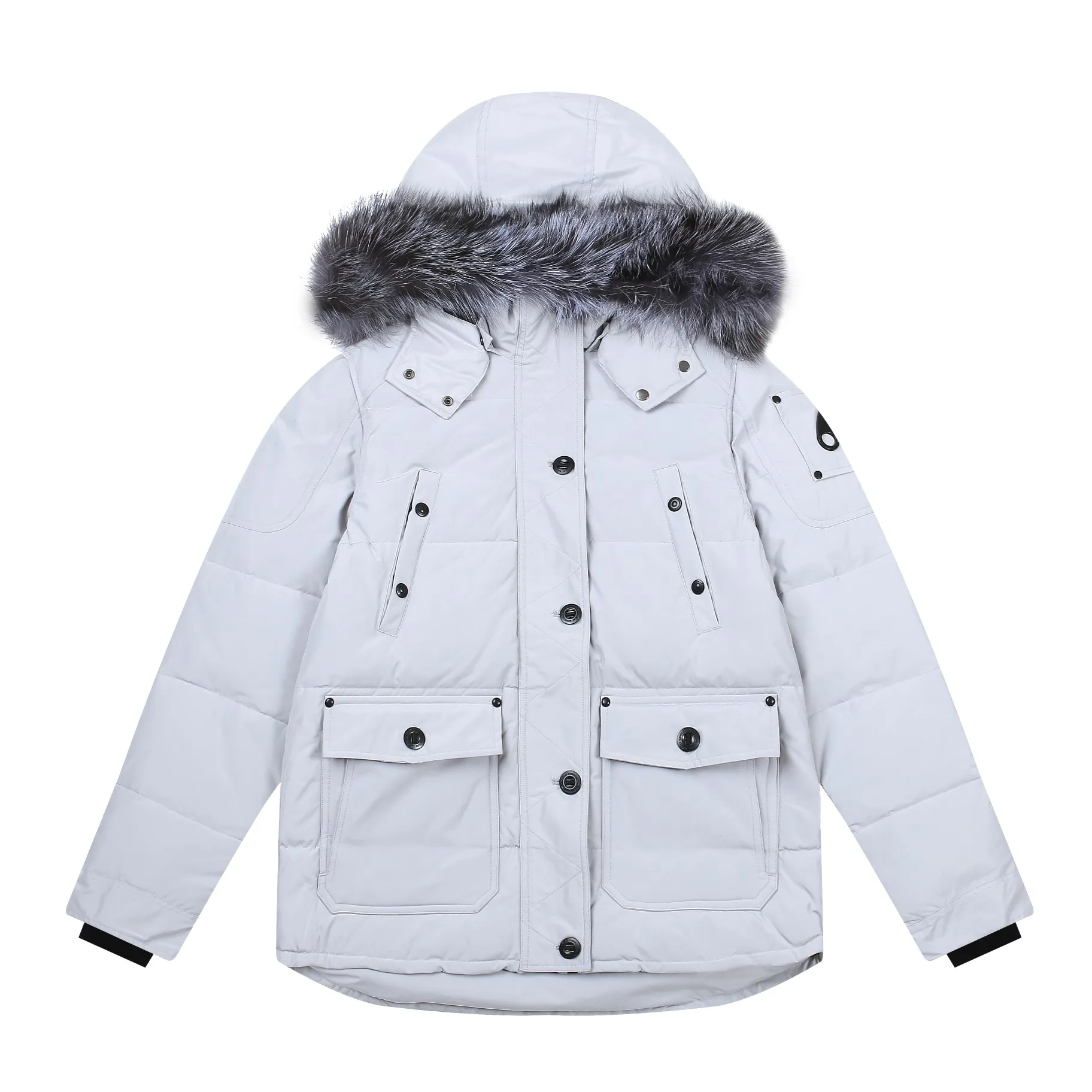 Moose Knuckles Scissor 04 Short Jacket White