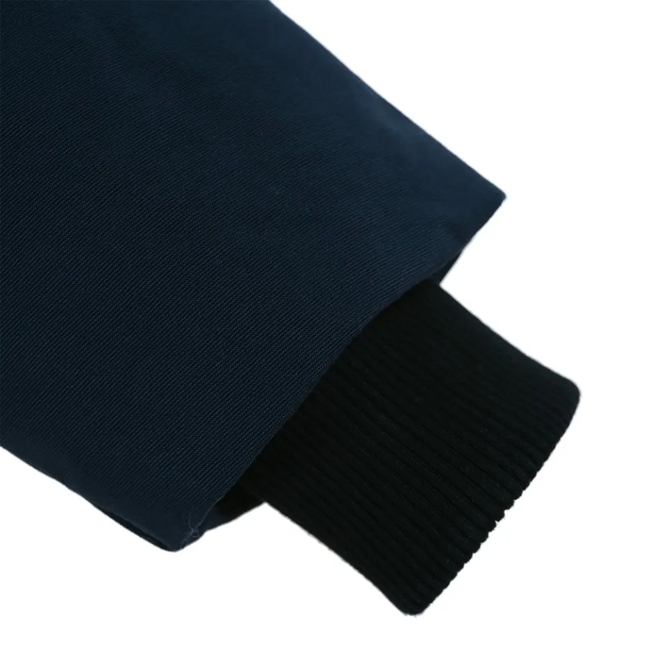 Moose Knuckles Classic Bomber Jacket Navy - Image 8