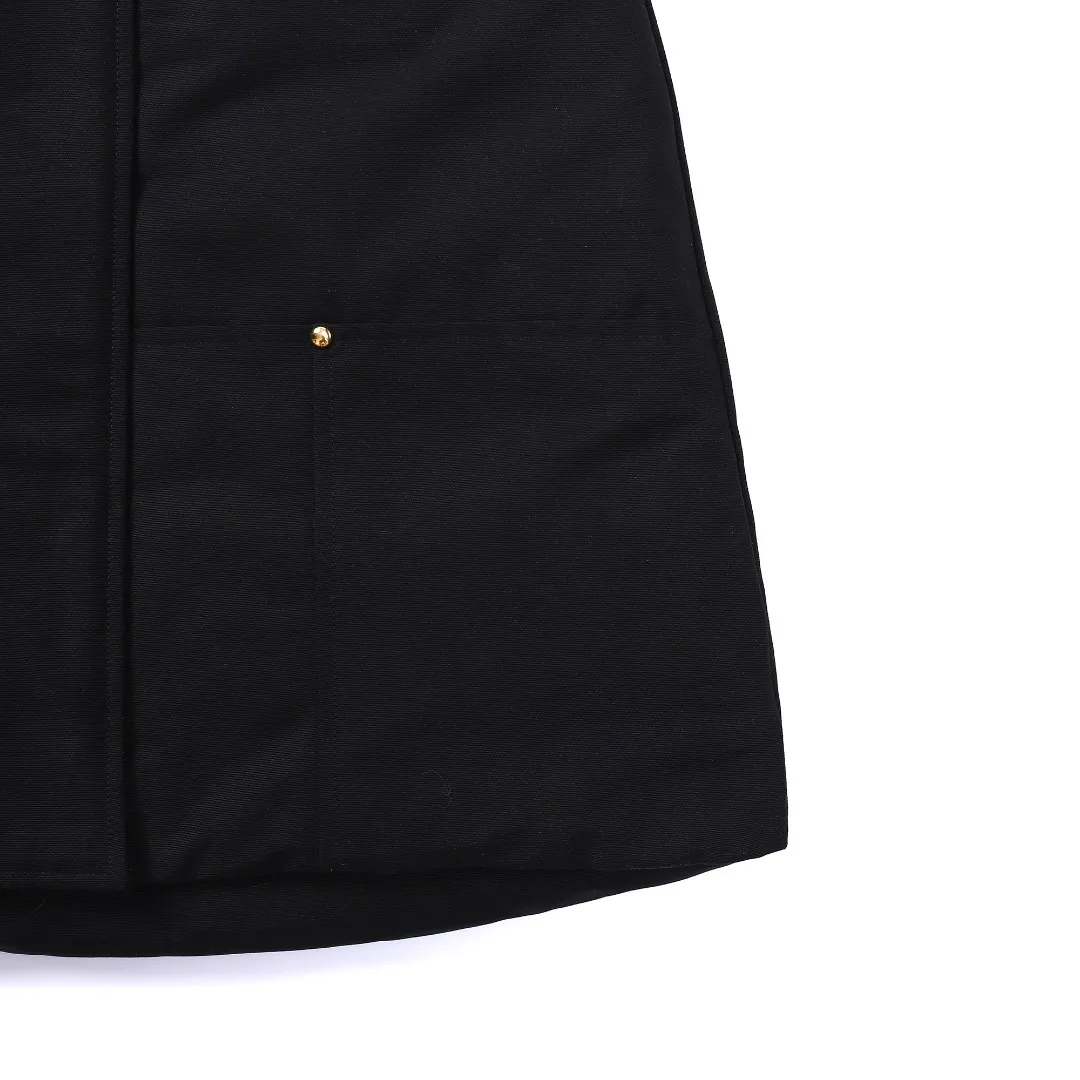 Moose Knuckles Gold Scissor Down Jacket Black - Image 15