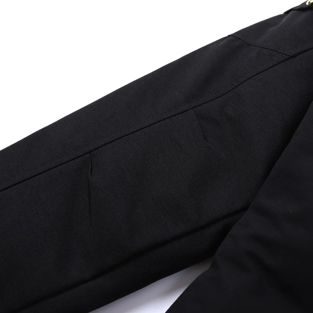 Moose Knuckles Gold Scissor Down Jacket Black - Image 17