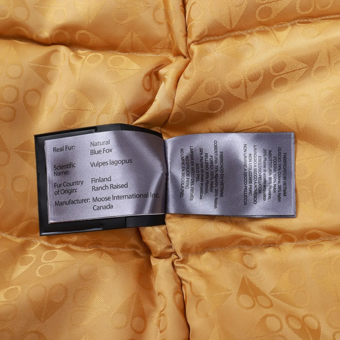 Moose Knuckles Gold Scissor Down Jacket Black - Image 24