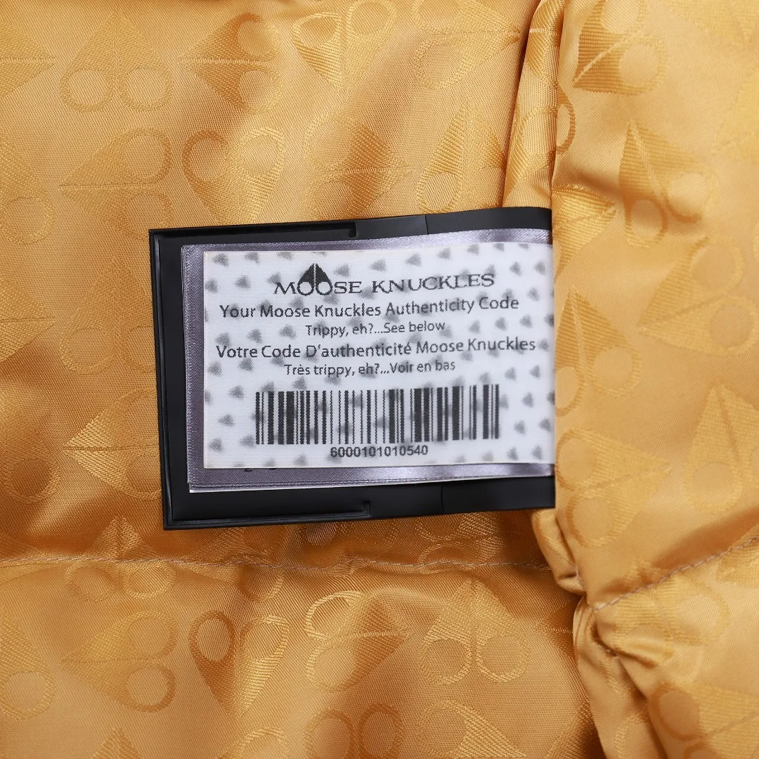 Moose Knuckles Gold Scissor Down Jacket Black - Image 27