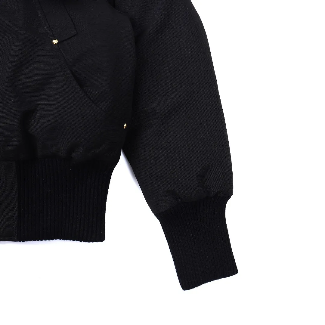 Moose Knuckles 01 Gold Scissor Down Jacket Black - Image 16