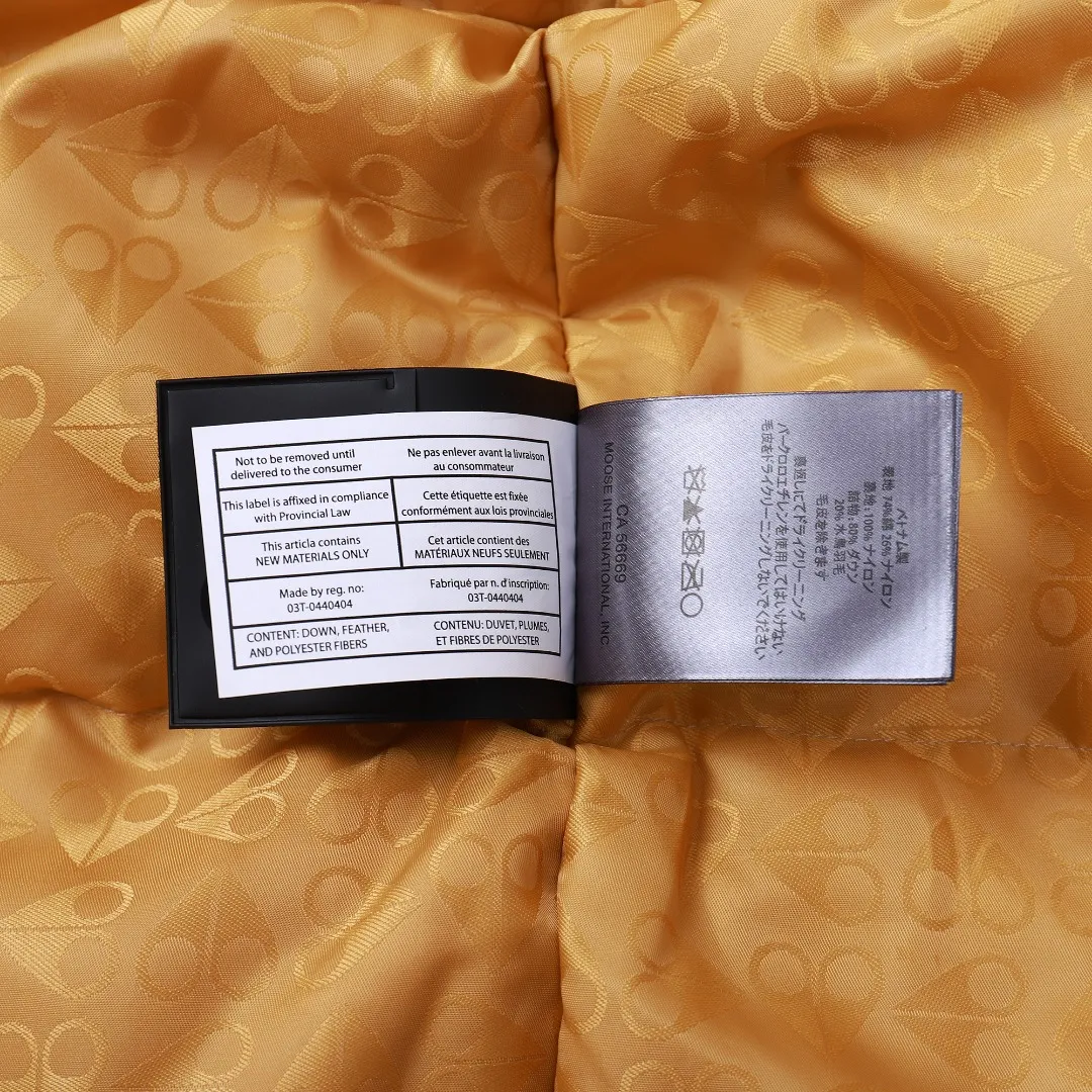 Moose Knuckles 01 Gold Scissor Down Jacket Black - Image 30