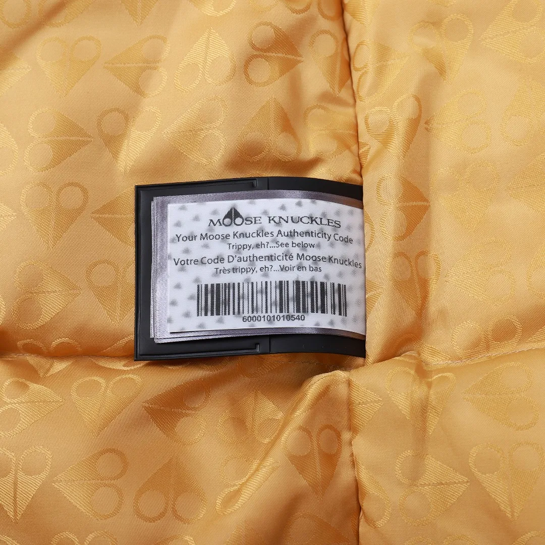 Moose Knuckles 01 Gold Scissor Down Jacket Black - Image 33