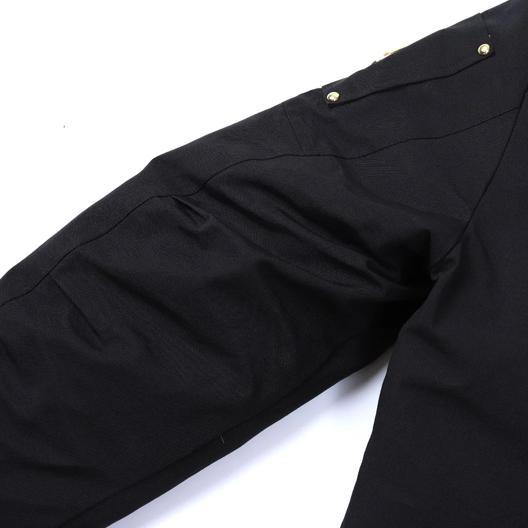 Moose Knuckles 01 Gold Scissor Down Jacket Black - Image 7