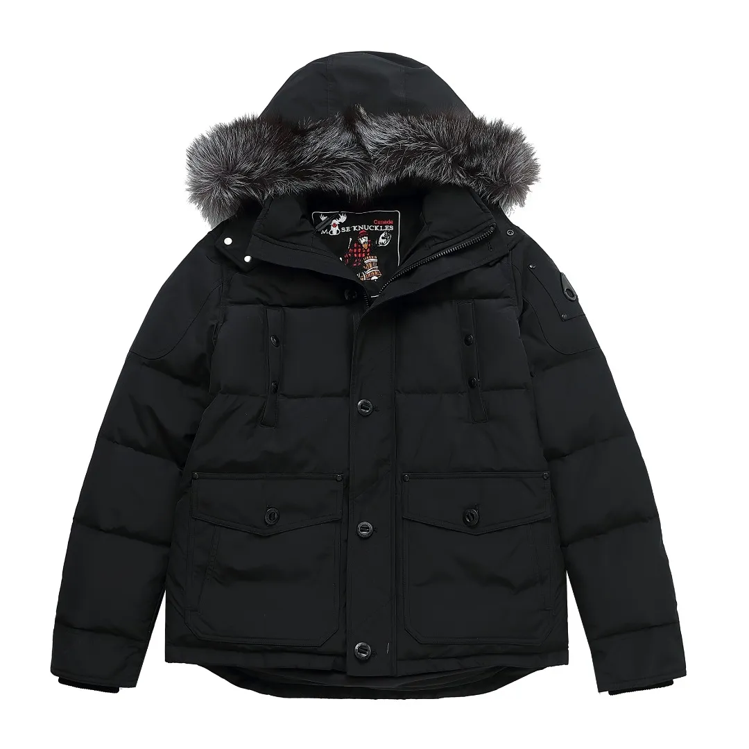 Moose Knuckles Scissor 07 Down Jacket Black