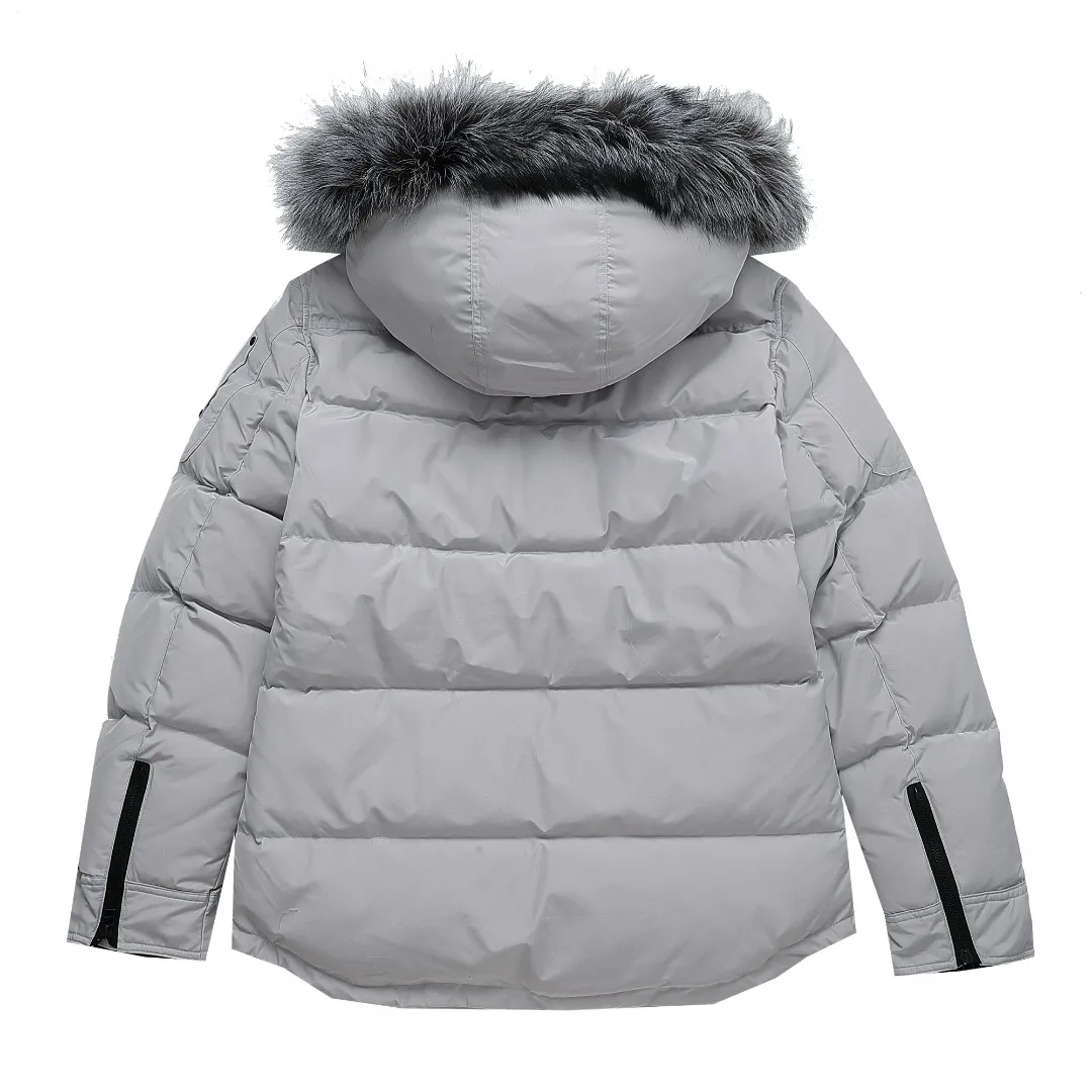 Moose Knuckles 07 Series Down Jacket Grey - Image 3