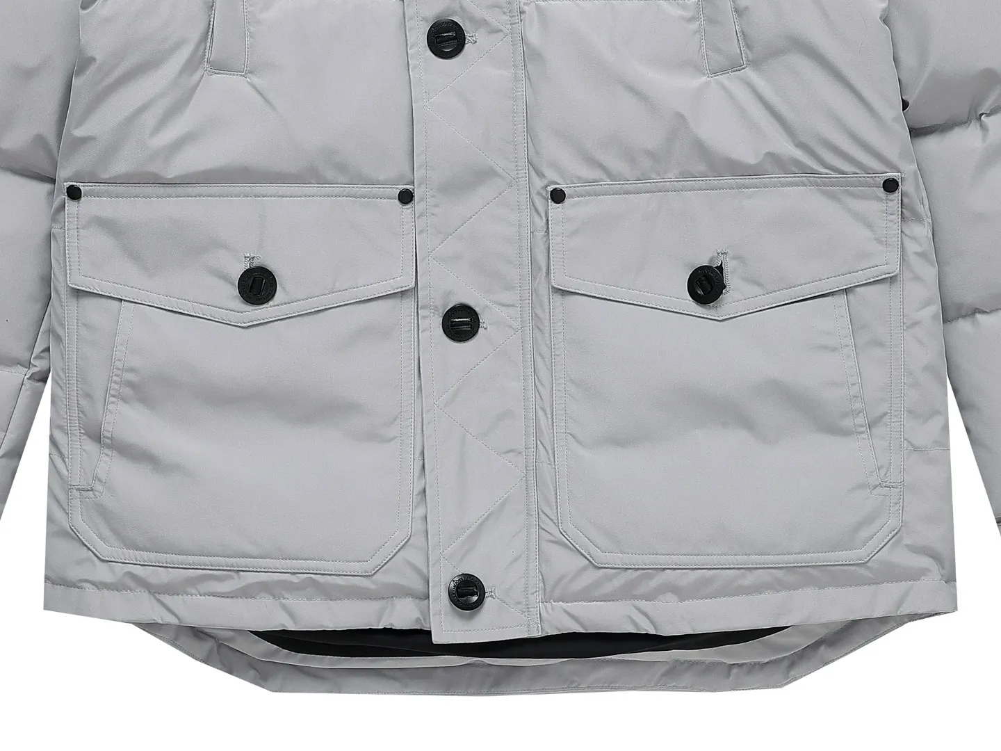 Moose Knuckles 07 Series Down Jacket Grey - Image 5