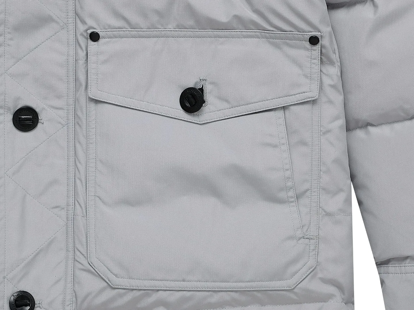 Moose Knuckles 07 Series Down Jacket Grey - Image 7