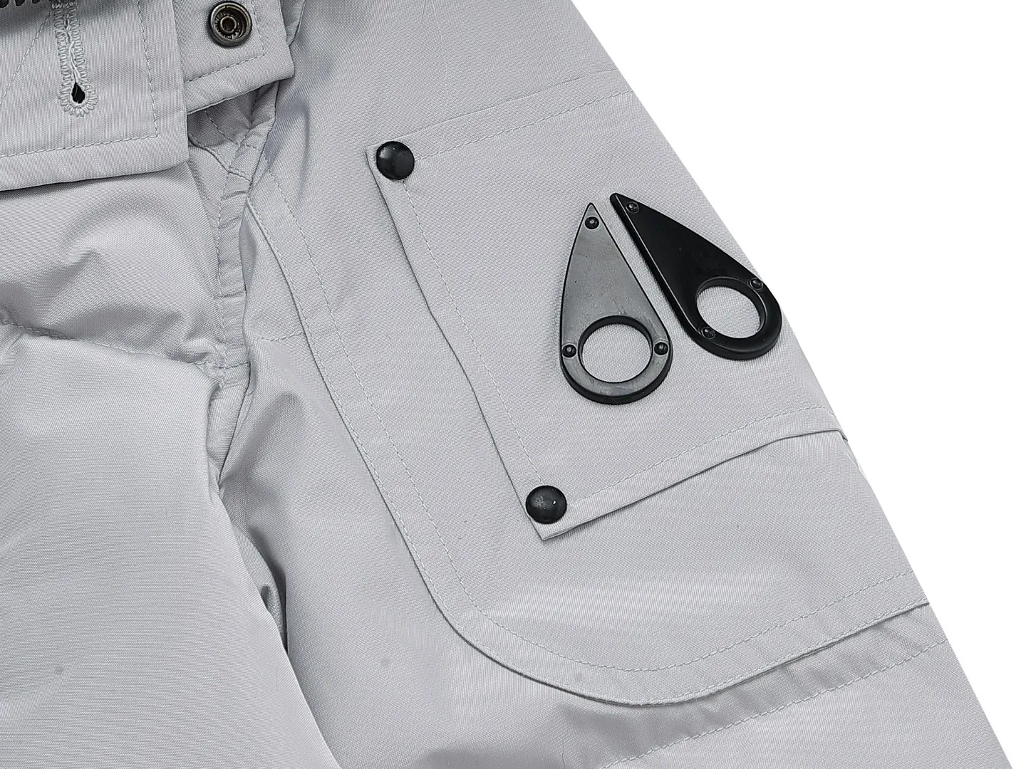 Moose Knuckles 07 Series Down Jacket Grey - Image 9