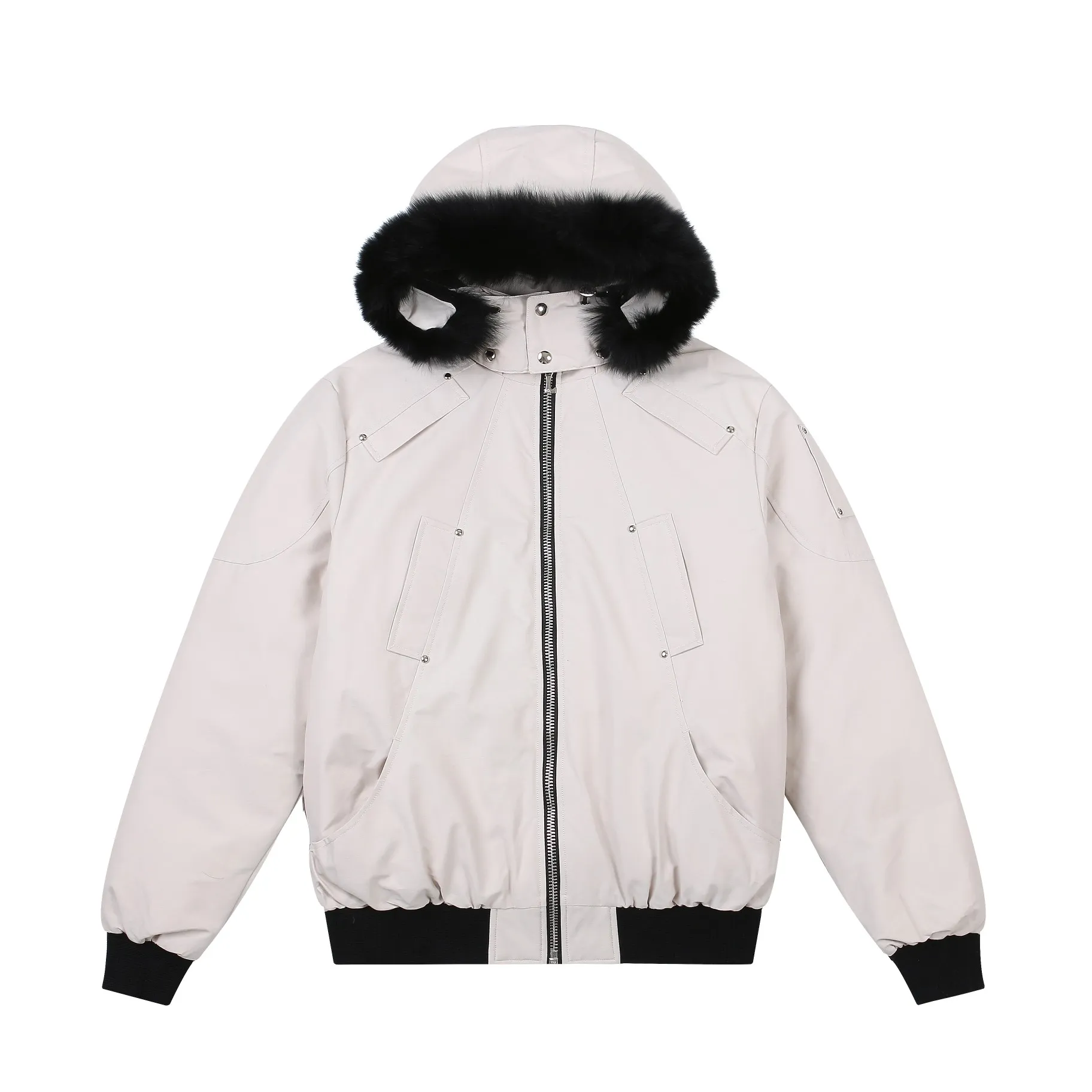 Moose Knuckles Scissor 02 White Jacket