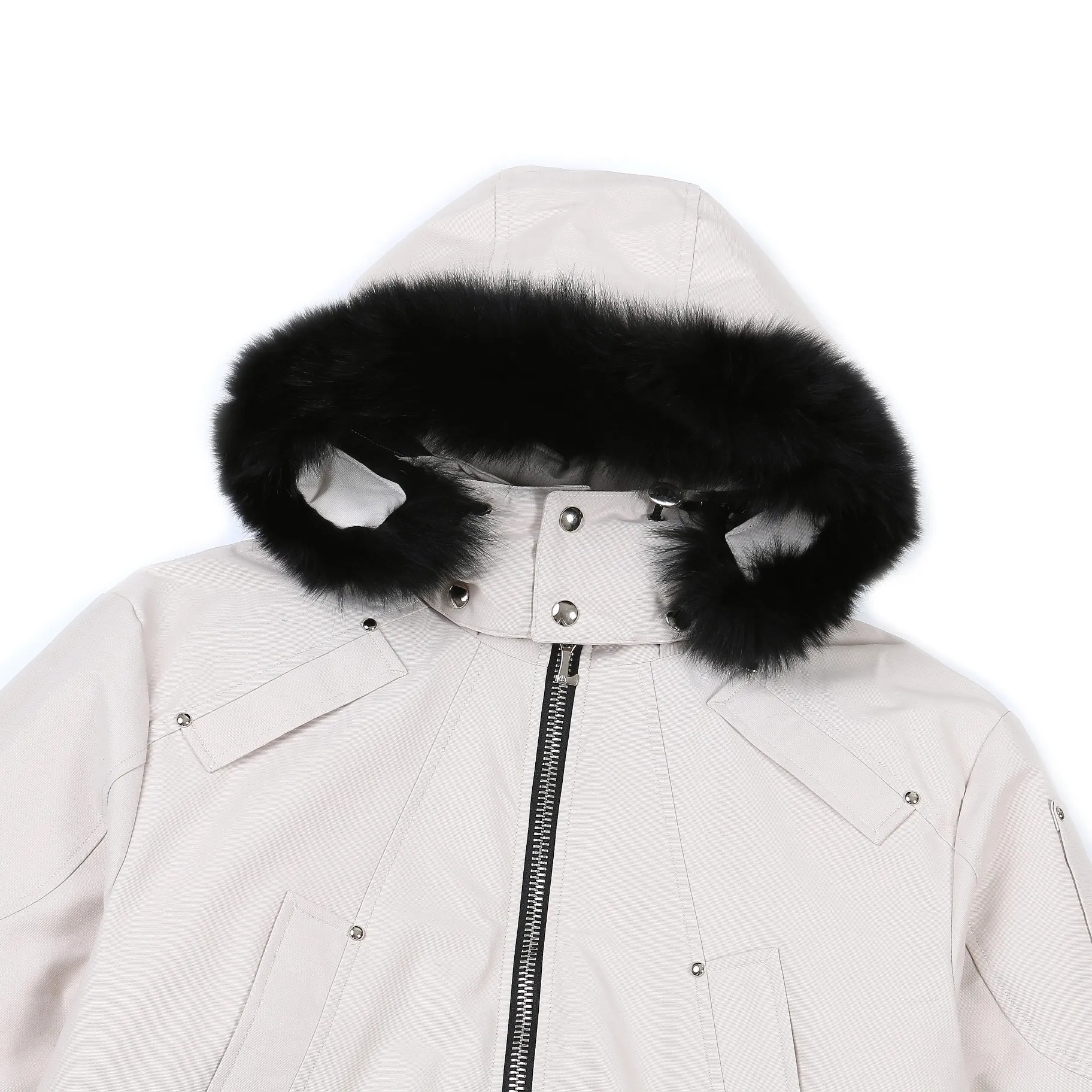 Moose Knuckles Scissor 02 White Jacket - Image 4