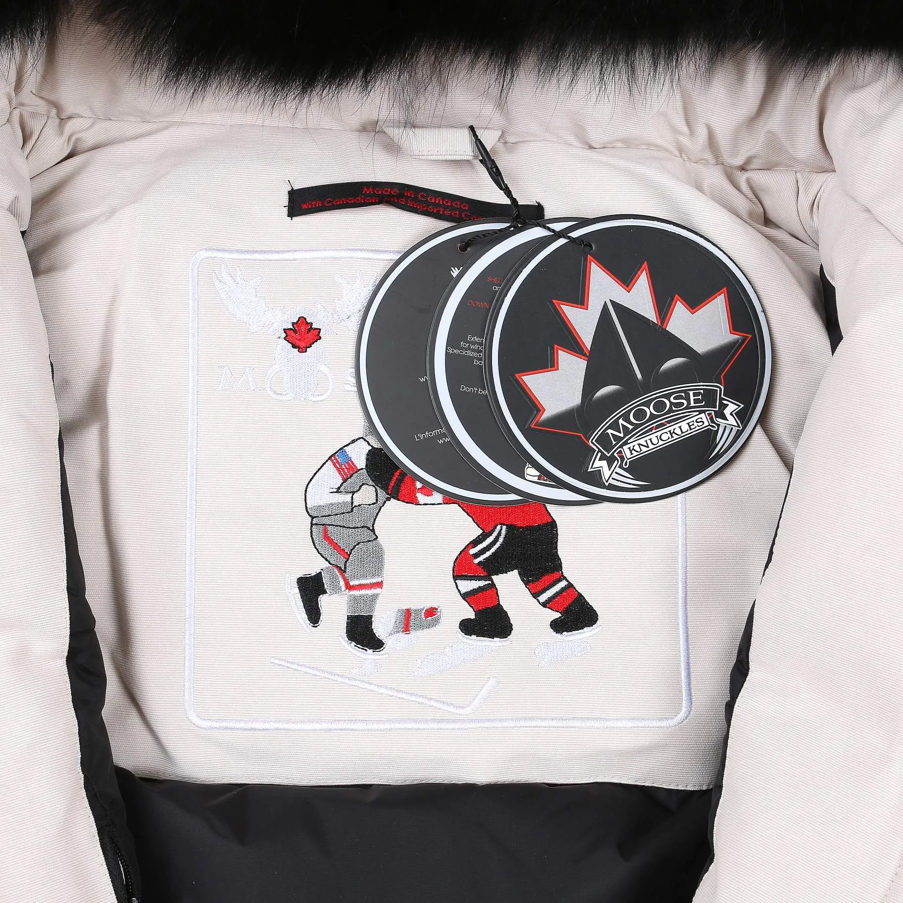 Moose Knuckles Scissor 02 White Jacket - Image 6