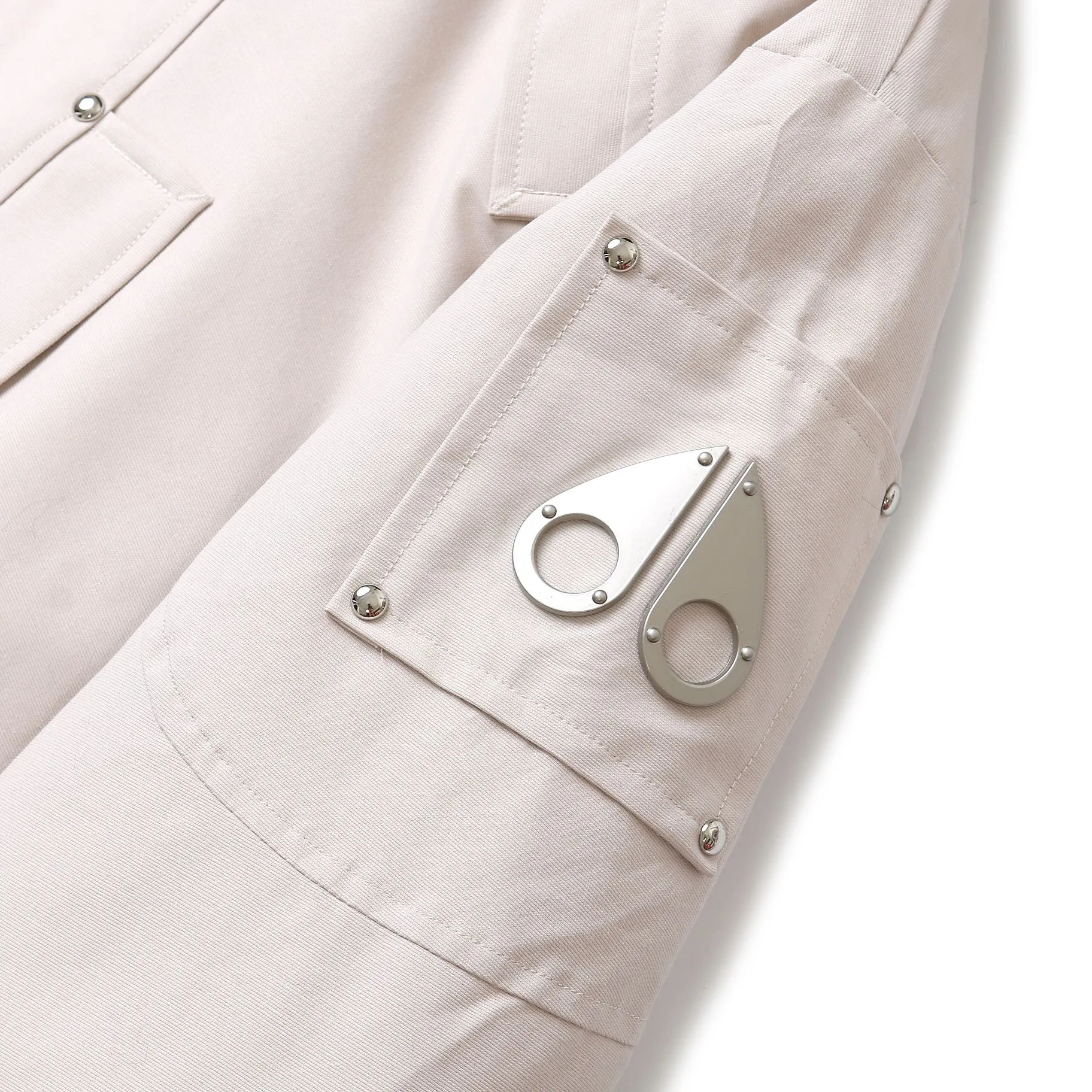 Moose Knuckles Scissor 02 White Jacket - Image 7