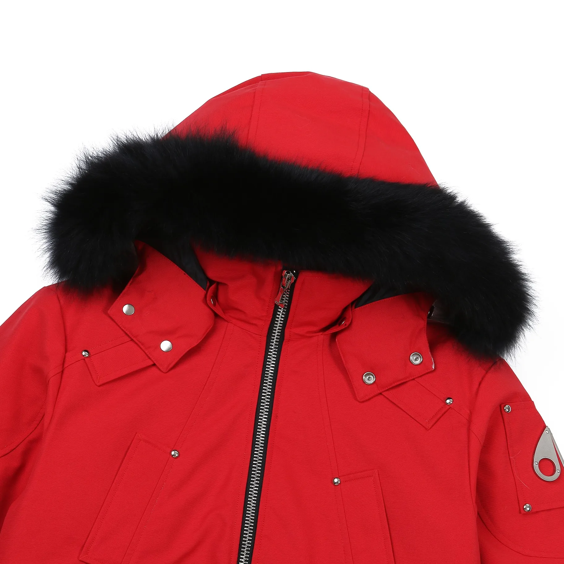 Moose Knuckles Scissor 02 Red Jacket - Image 4