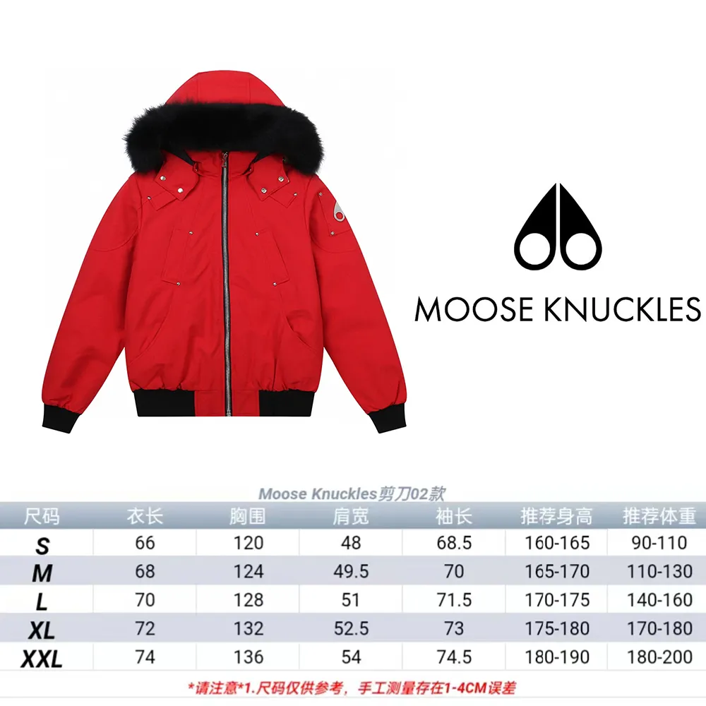 Moose Knuckles Scissor 02 Red Jacket - Image 10