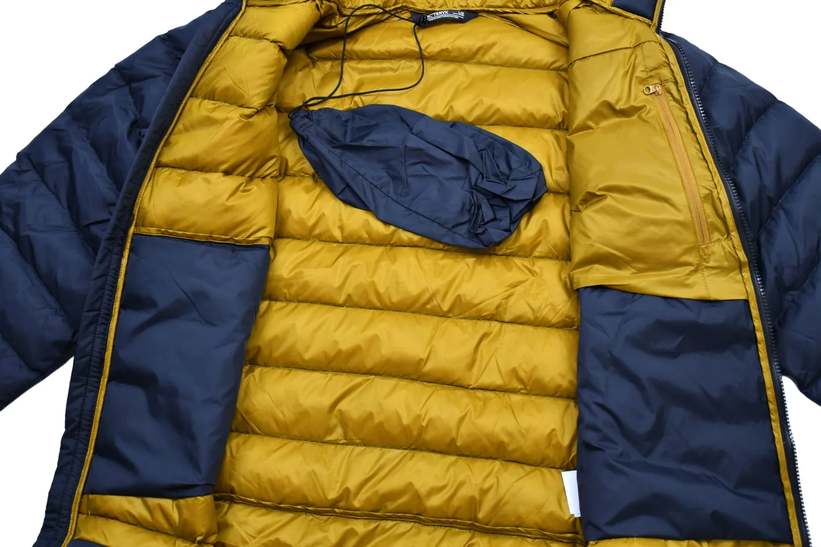 Arc'teryx Thorium AR Down Jacket Black Gold - Image 6