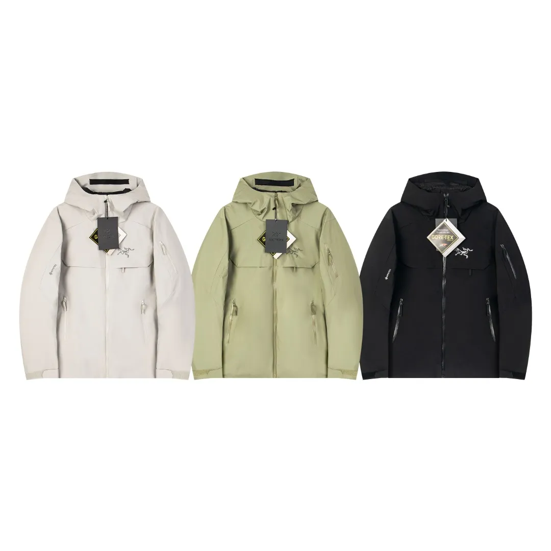 Arc'teryx Macai Jacket Black Hooded Style - Image 10