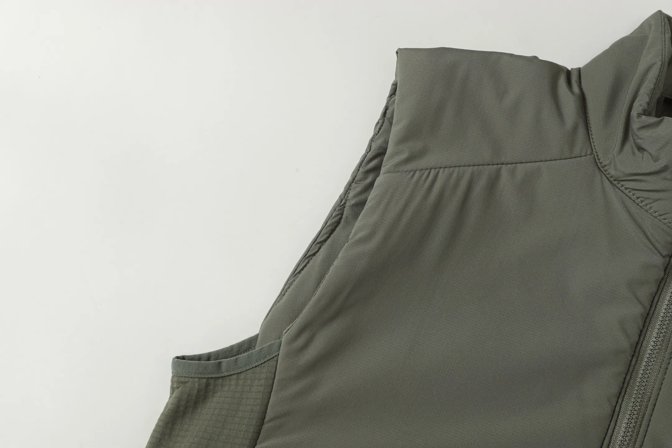 Arcteryx Embroidery Vest Olive Green Style - Image 12