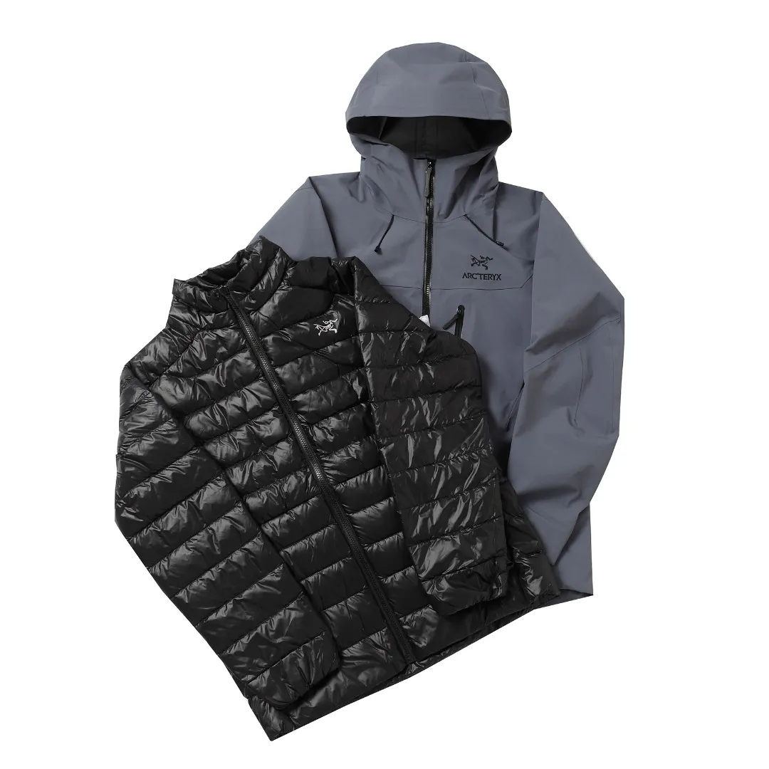 Arcteryx Alpha SV Jacket Black Green Regular - Image 4