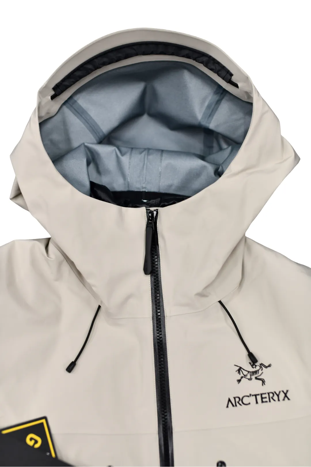 Arcteryx Alpha SV Jacket Ivory White - Image 5