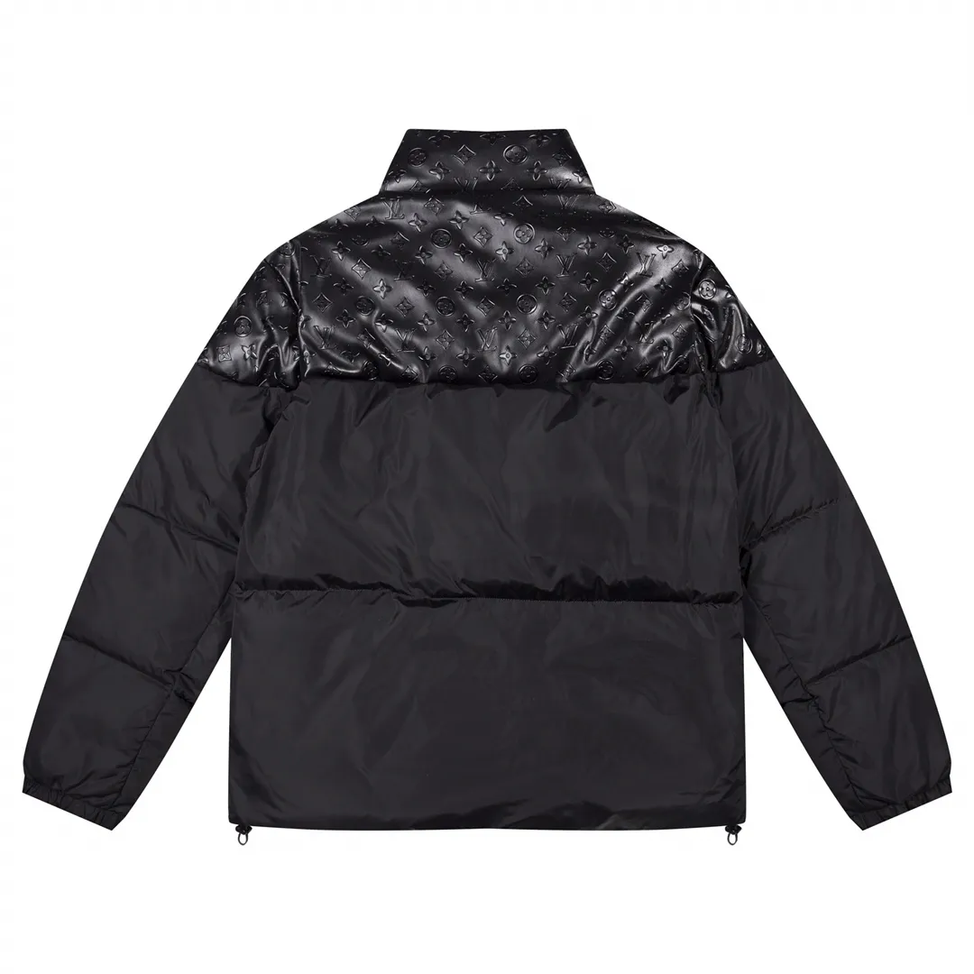 Louis Vuitton Down Jacket Black Monogram Style - Image 3
