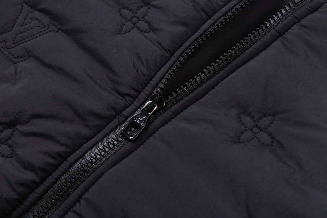 Louis Vuitton Monogram Quilted Jacket Black - Image 5