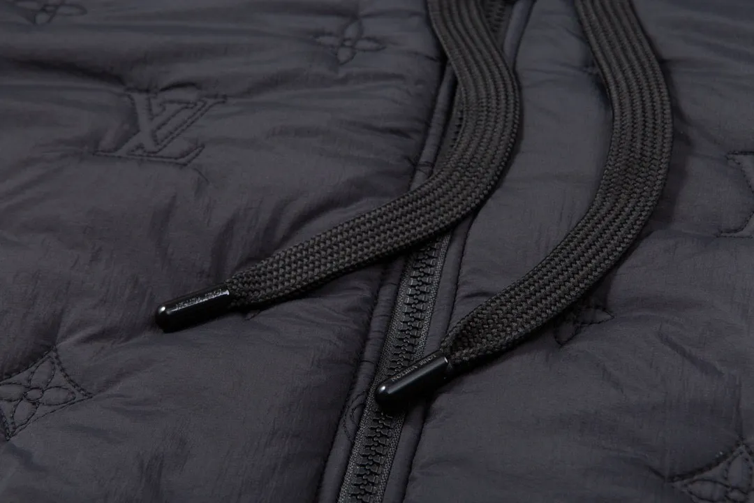 Louis Vuitton Monogram Quilted Jacket Black - Image 6