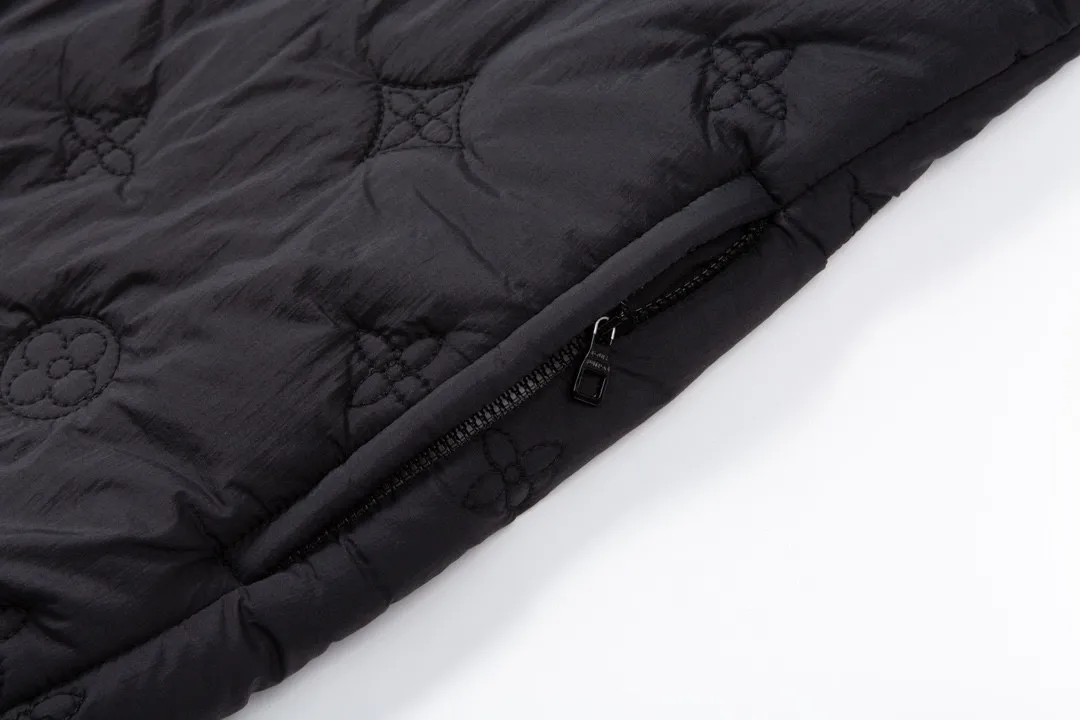 Louis Vuitton Monogram Quilted Jacket Black - Image 8
