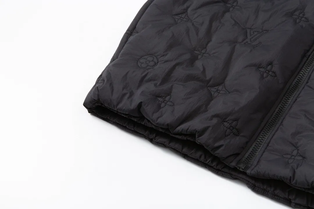 Louis Vuitton Monogram Quilted Jacket Black - Image 9