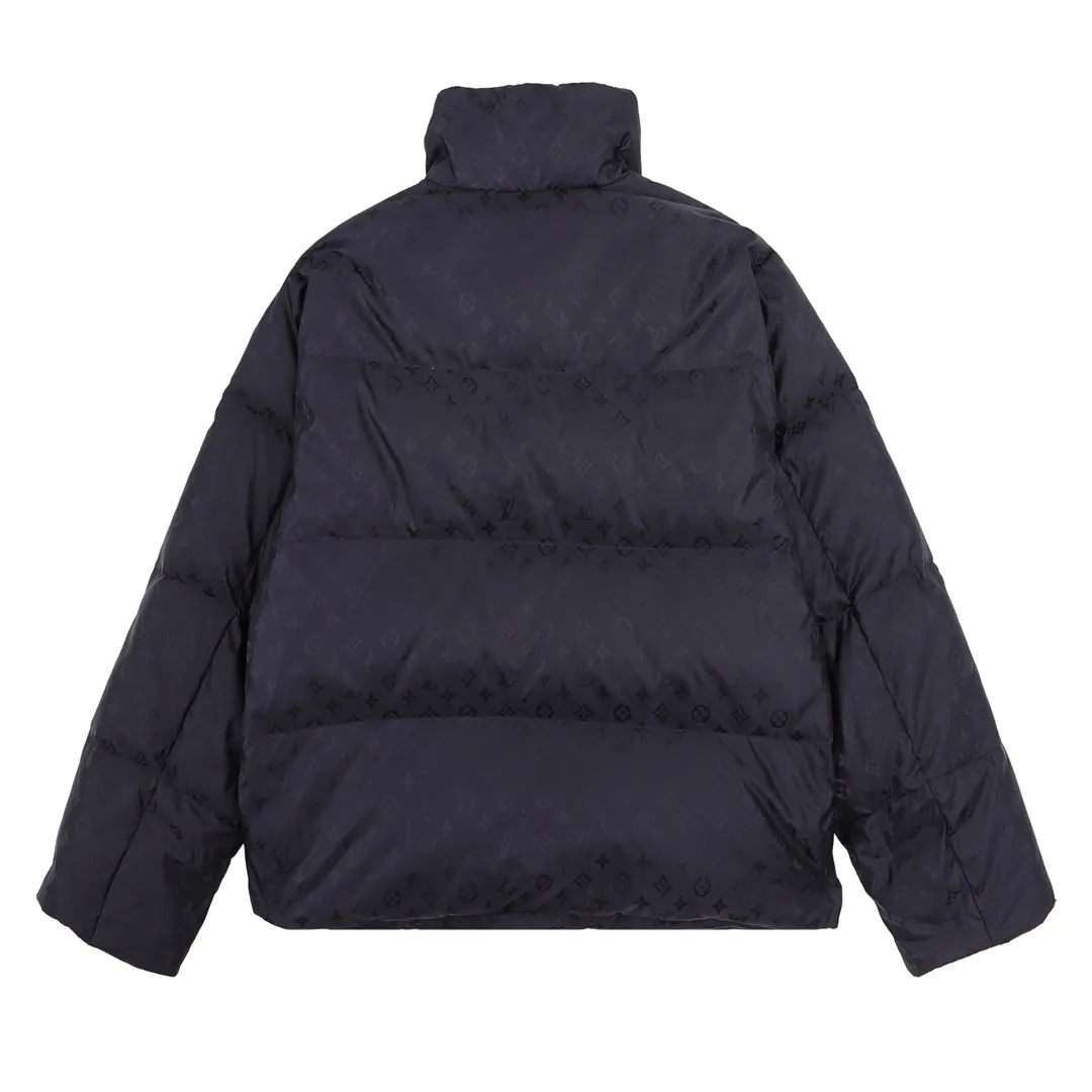 Louis Vuitton Monogram Puffer Jacket Black - Image 3