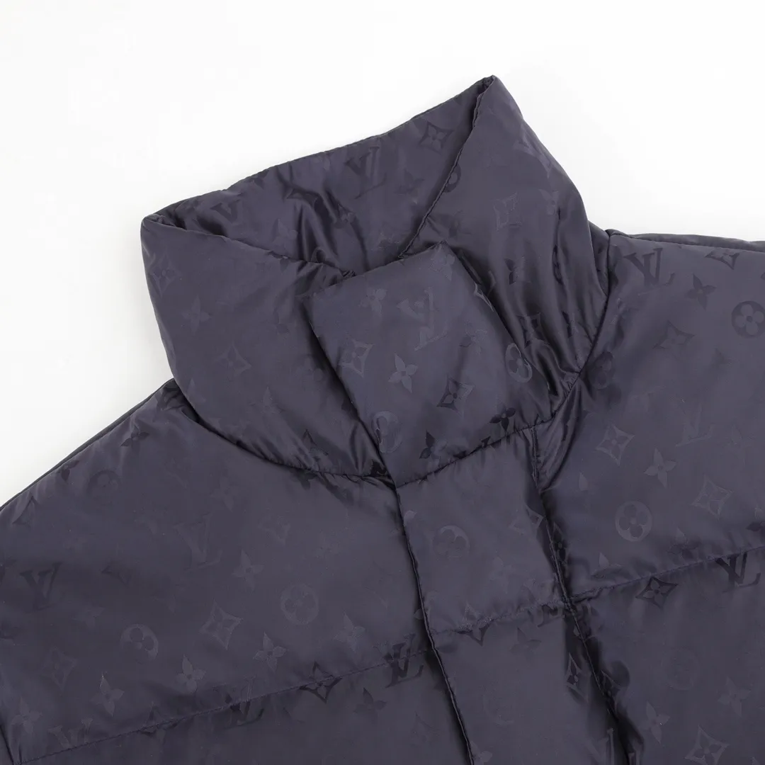 Louis Vuitton Monogram Puffer Jacket Black - Image 4