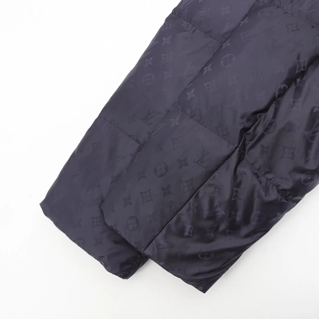 Louis Vuitton Monogram Puffer Jacket Black - Image 6