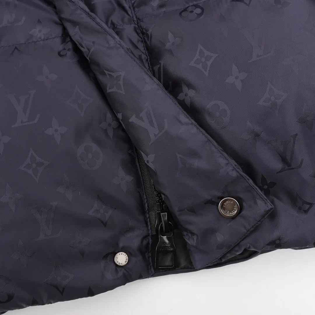 Louis Vuitton Monogram Puffer Jacket Black - Image 7