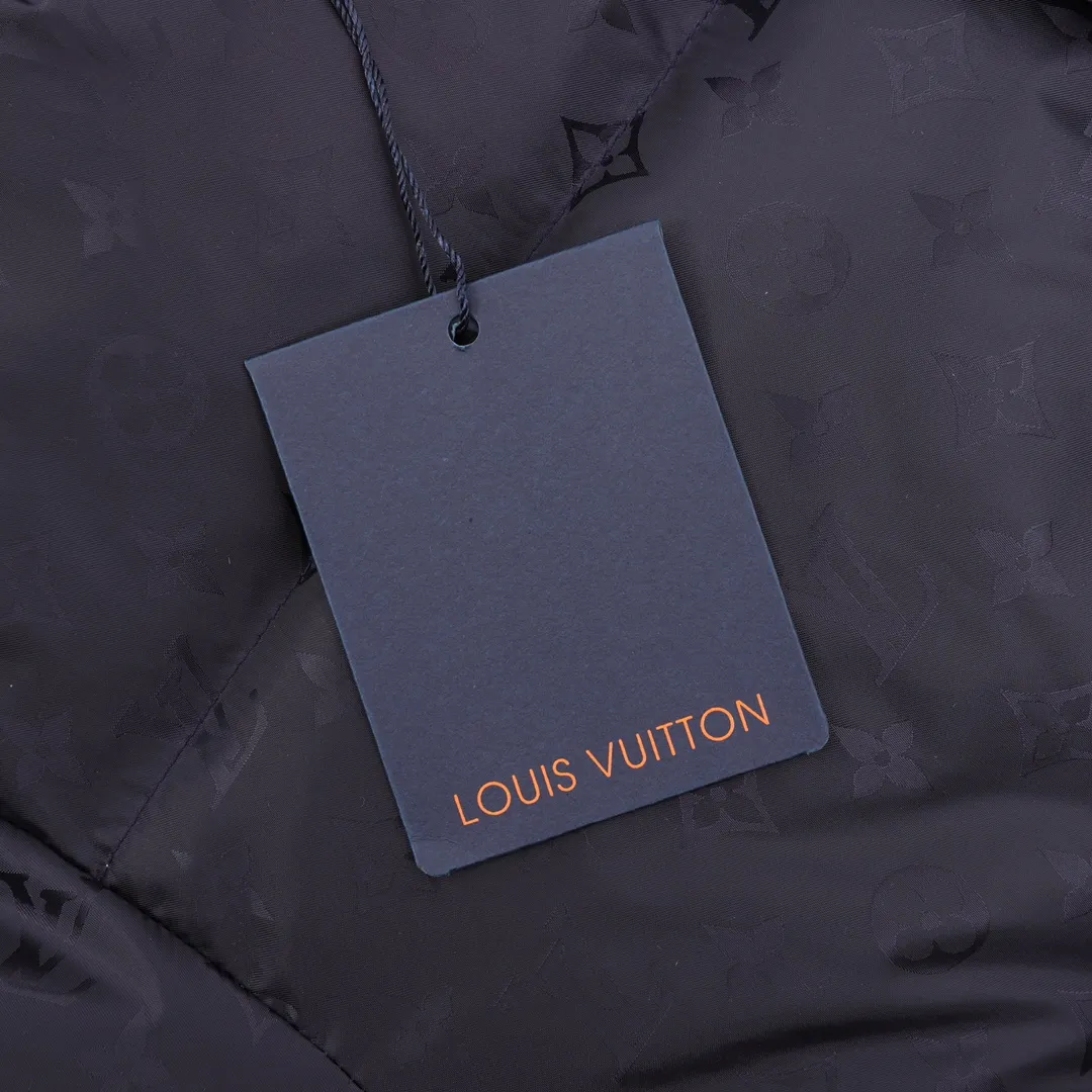 Louis Vuitton Monogram Puffer Jacket Black - Image 8